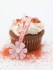 Cupcake for Valentine's Day — Stock Photo