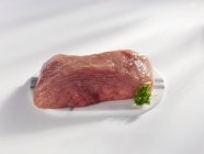 Fresh raw Pork sirloin — Stock Photo