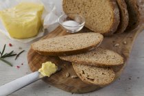 Sunflower seed bread — Stock Photo