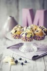 Muffins au chocolat blanc — Photo de stock