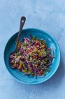 Райдужний салат з кіокою і булгуром — стокове фото