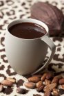 Cup of hot chocolate — Stock Photo