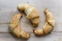 Croissant freschi fatti in casa — Foto stock