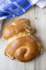 Пасхальный хлеб с сахаром — стоковое фото