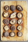 Champignons shiitake séchés — Photo de stock