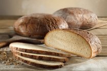 Країна цільнозерновий хліб — стокове фото