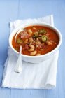 Stew with tomatoes in bowl — Stock Photo