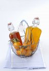 Orange and mandarin syrups — Stock Photo