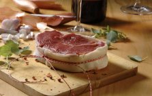 Filetto di manzo crudo bistecche — Foto stock