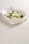 Filetti di pesce rosa con Beurre blanc — Foto stock