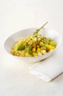 Salade de fruits au couscous et menthe poivrée — Photo de stock