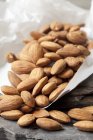Raw dried almond — Stock Photo