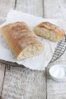 Homemade bread ciabatta — Stock Photo