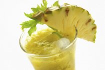 Pineapple shot in glass — Stock Photo