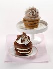 Hocolate cupcakes au chocolat — Photo de stock