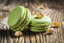 Зелений Фісташкова десертів — стокове фото