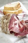 Traditional Parma ham — Stock Photo