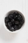 Roasted black olives — Stock Photo