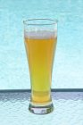 Glas kaltes Bier — Stockfoto