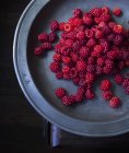 Red Wild raspberries — Stock Photo