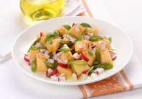 Salade de melon aux radis — Photo de stock