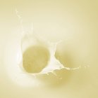 Spruzzi di latte di banana — Foto stock
