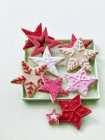 Biscotti stella di Natale — Foto stock