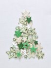 Christmas star biscuits — Stock Photo