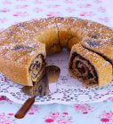 Gâteau de couronnes de graines de pavot — Photo de stock