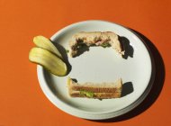 Sandwich Deli de Nueva York - foto de stock