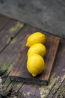 Limões maduros frescos — Fotografia de Stock