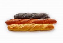Black with red and gold Baguettes — Stock Photo