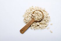 Pile of rolled oats — Stock Photo