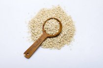Ple di fiocchi di quinoa — Foto stock