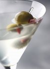 Грязный коктейль с мартини — стоковое фото