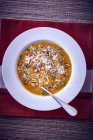 Butternut squah суп — стокове фото