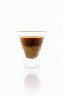 Espresso with Baileys in shot — Stock Photo