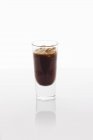 Shot di espresso ghiacciato — Foto stock