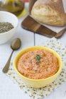 Red pepper dip — Stock Photo