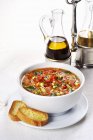 Chilled Sicilian minestrone — Stock Photo
