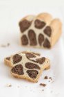 Gâteau au pain avec motif léopard — Photo de stock