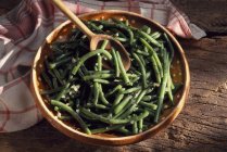 Extra feine grüne Bohnen — Stockfoto