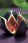 Fresh Sliced fig — Stock Photo