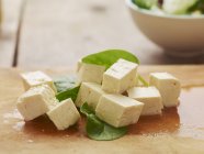 Tofu mit Kräutern — Stockfoto