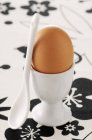 Whole Soft-boiled egg — Stock Photo