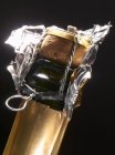 Шия пляшки шампанського — стокове фото