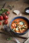 Tuscan ribollita soup — Stock Photo