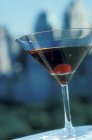 Cocktail con whisky e vermut — Foto stock