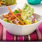 Raw vegetables salad — Stock Photo