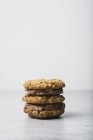 Овес cookie сендвіч — стокове фото